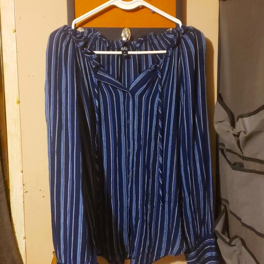 Womans  a.n.a. blouse